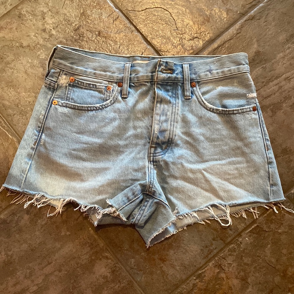 Madewell relaxed denim shorts